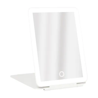 On The Go Led Rechargeable Vanity Mirror White Color