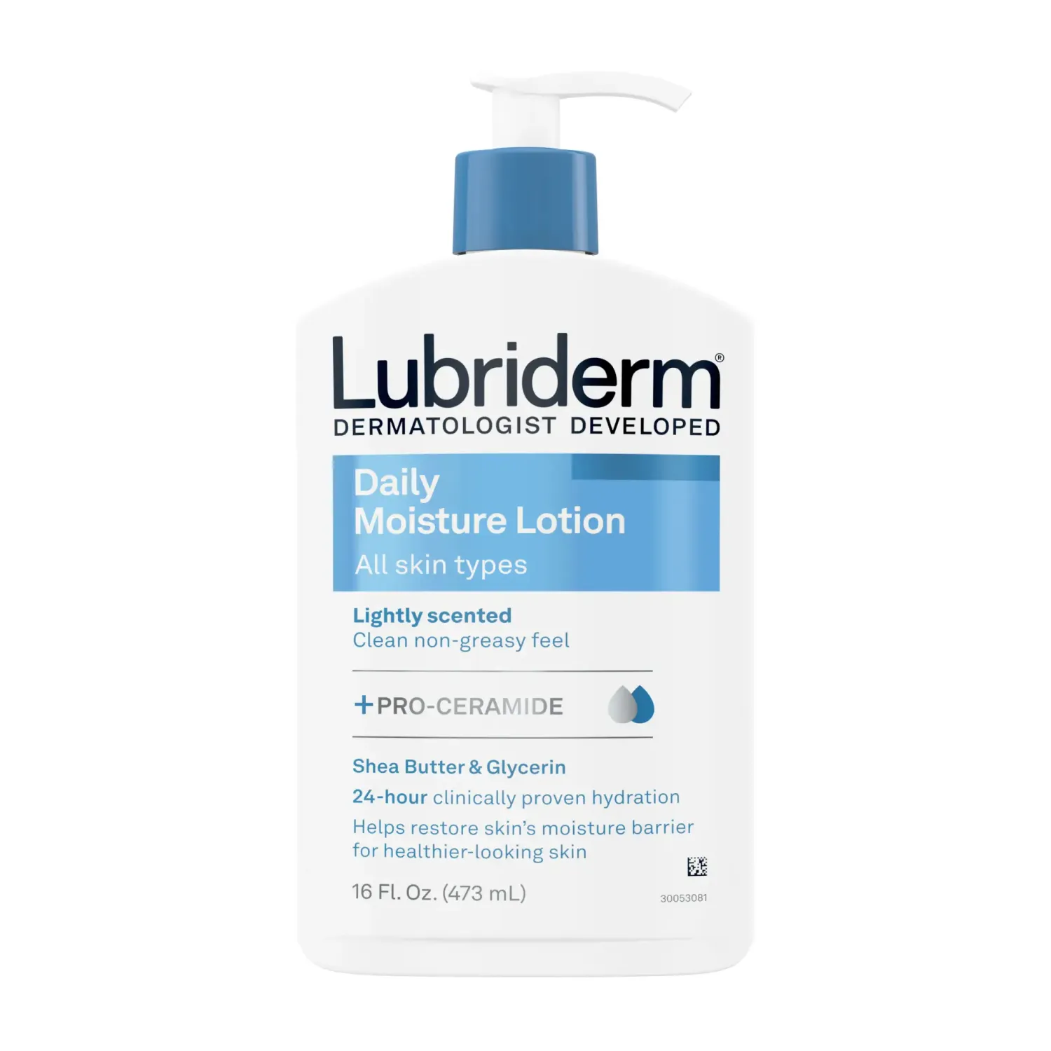 Lubriderm Daily Moisture Lotion All Skin Types 473Ml