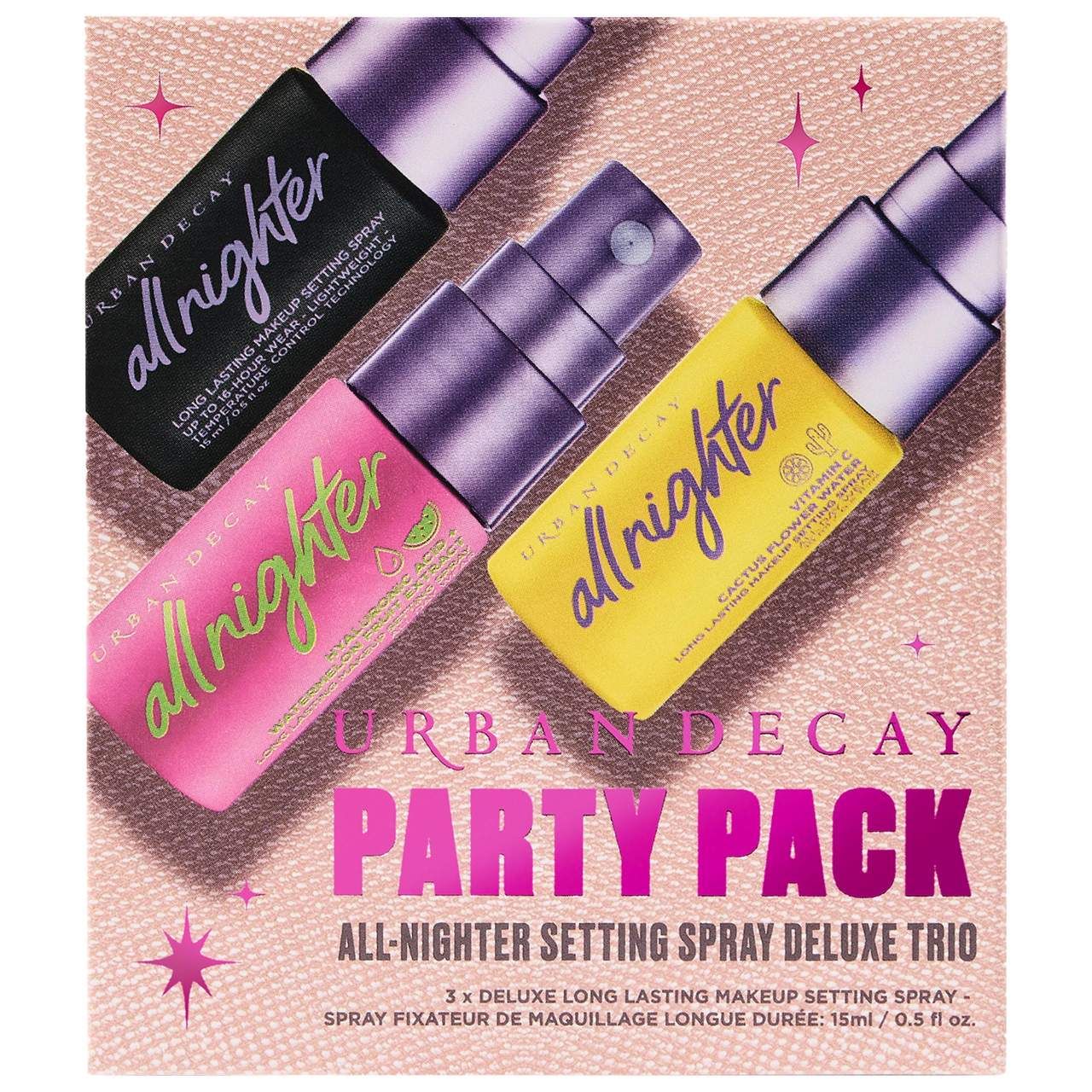 Urban Decay Party Pack - The All Nighter Setting Spray Trio