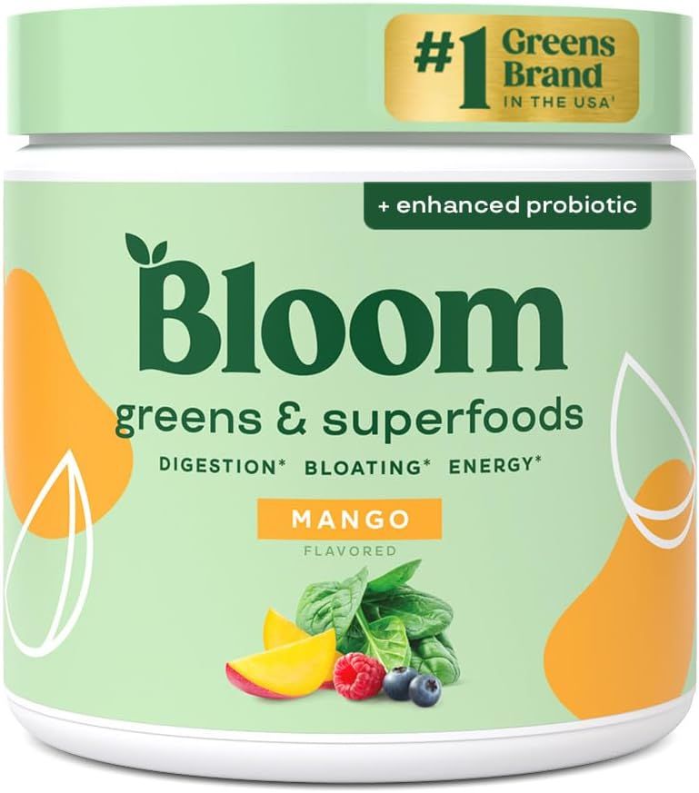 Bloom Green &amp; Superfoods - Mango 5.97oz