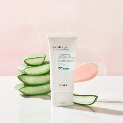 Aloe 54.2 Aqua Tone-Up Sunscreen SPF 50 Plus