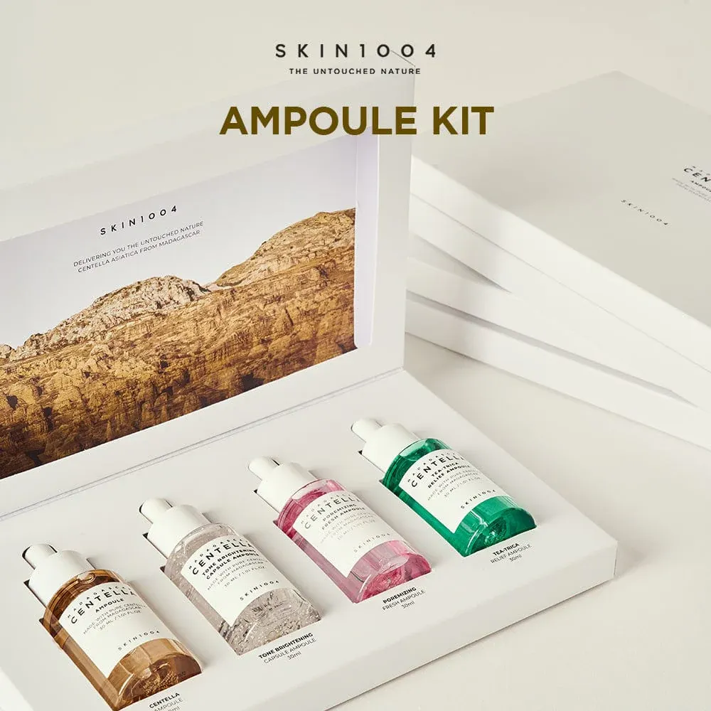 Madagascar Centella Ampoule Kit [30mL X 4 Pcs]