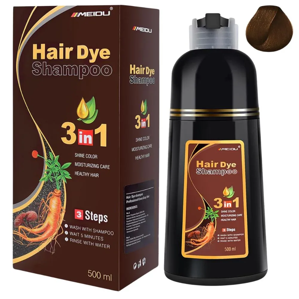 Hair Dye Shampoo 3 In 1