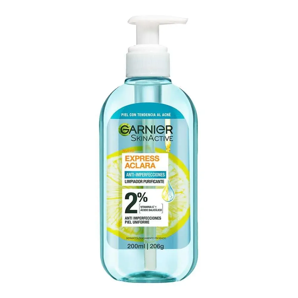 Skinactive Express Aclara Gel Limpiador 200Ml