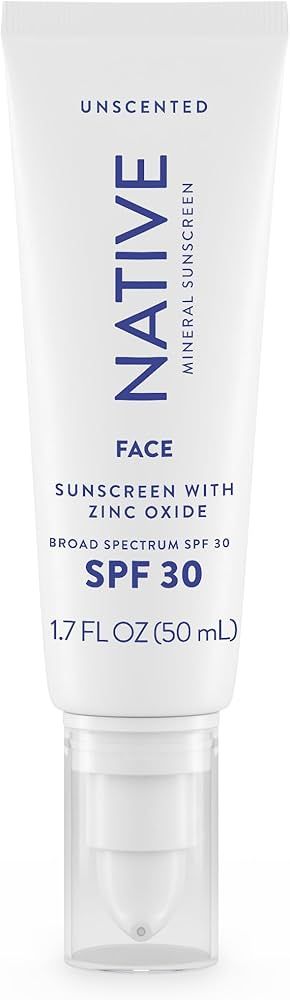 Native Mineral Face Lotion Sunscreen 50mL