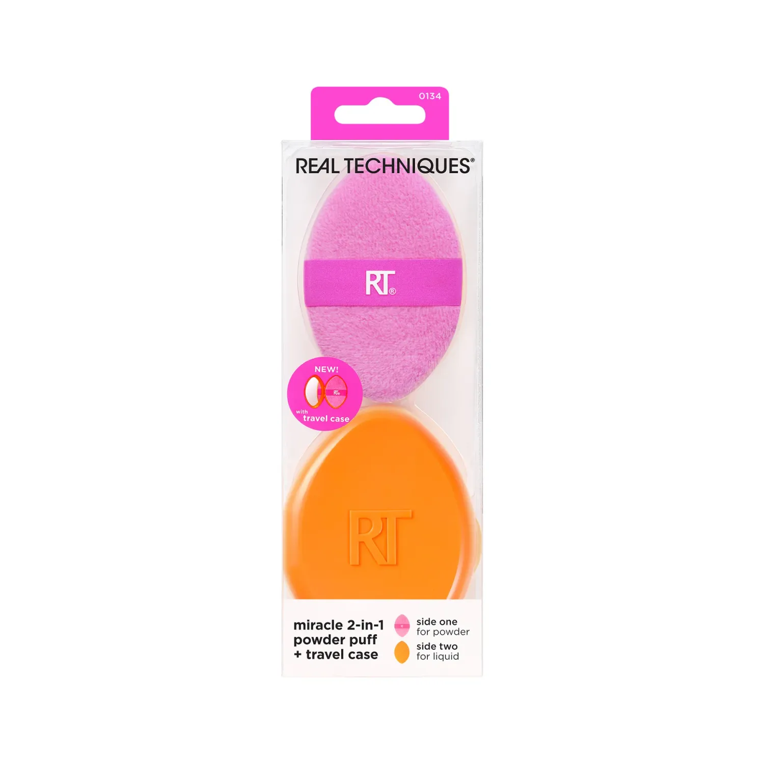 Miracle 2-In-1 Powder Puff + Travel Case