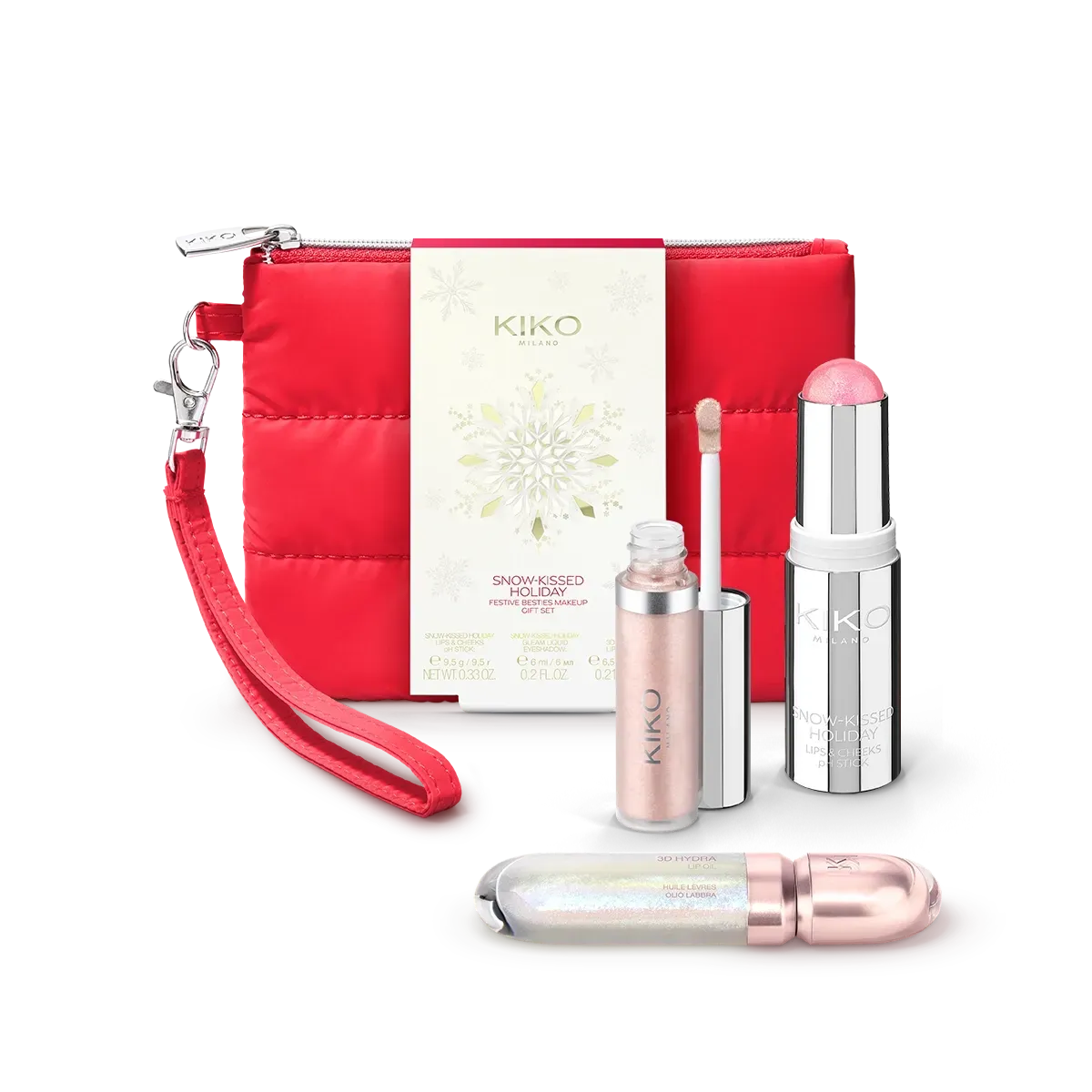 Snow-Kissed Holiday Festive Besties Makeup Gift Set