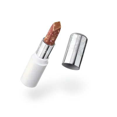 Snow-Kissed Holiday Sparkly Peaks Lipstick