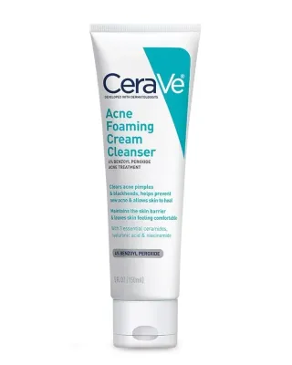 Acne Foaming Cream Cleanser | Acne Treatment Face Wash
