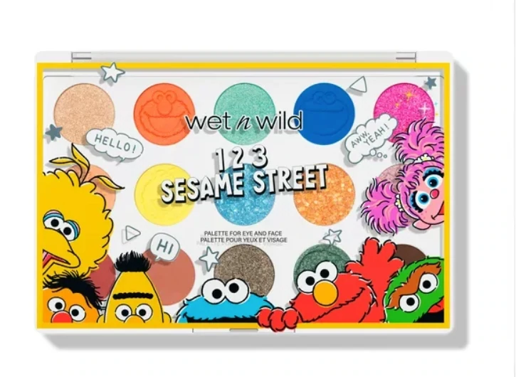 1 2 3 Sesame Street Eye &amp; Face Palette