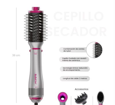 Bellaliss Hot Air Styling Brush 5 En 1