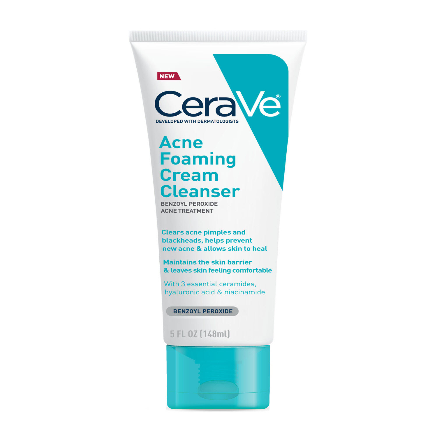 Acne Foaming Cream Cleanser, 5 fl/oz