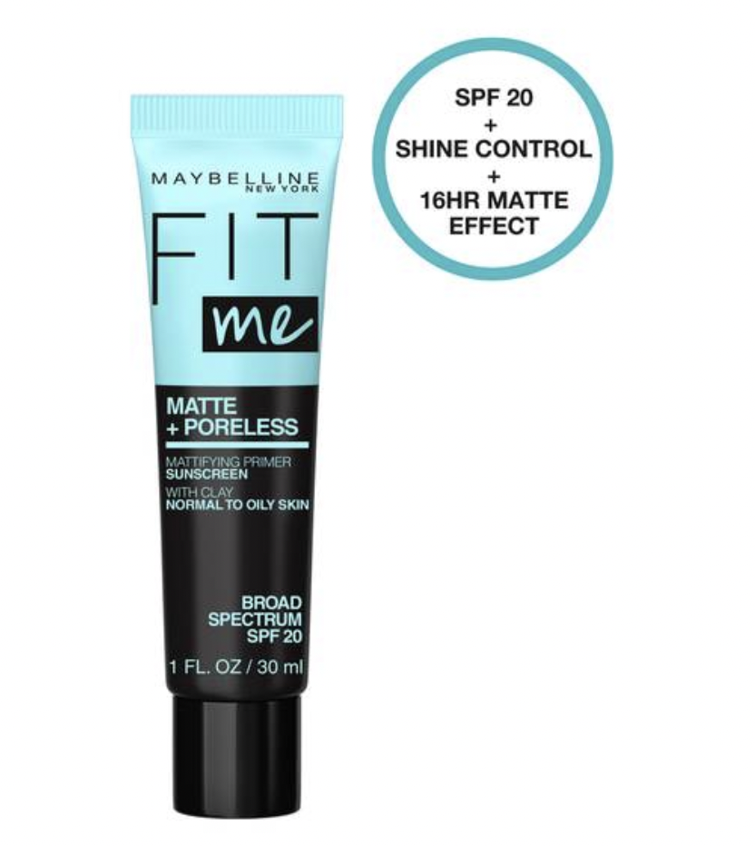 Maybelline Fit Me Matte and Poreless Mattifying Face Primer Makeup