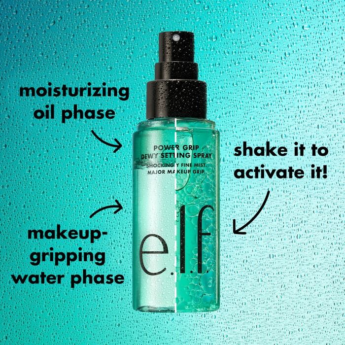 Power Grip Dewy Setting Spray, Size: 2.7 oz
