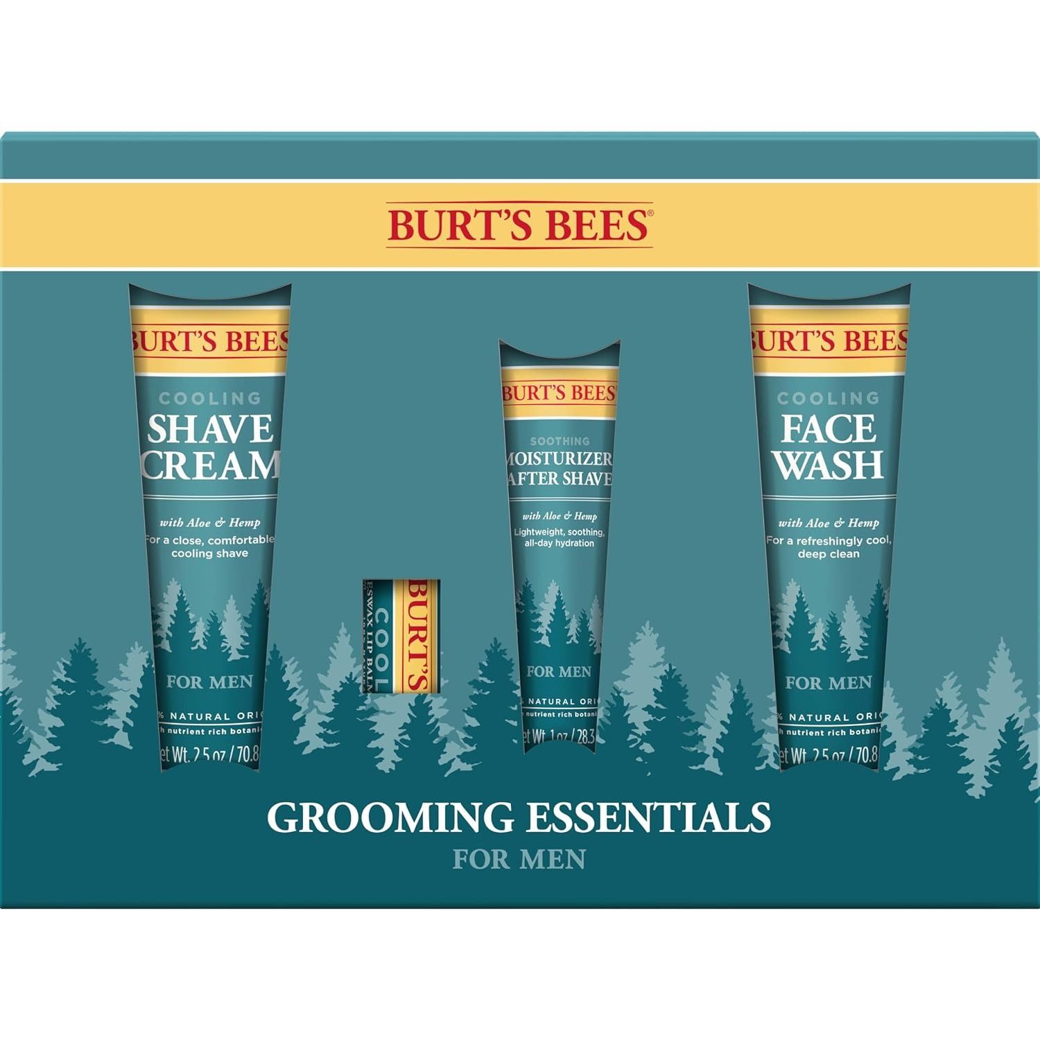 Teacher Appreciation &amp; Graduation Gift - Grooming Essentials Kit, 4 Products for men