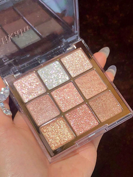 Paleta de sombras de ojos de 9 colores, color: MULTICOLOR