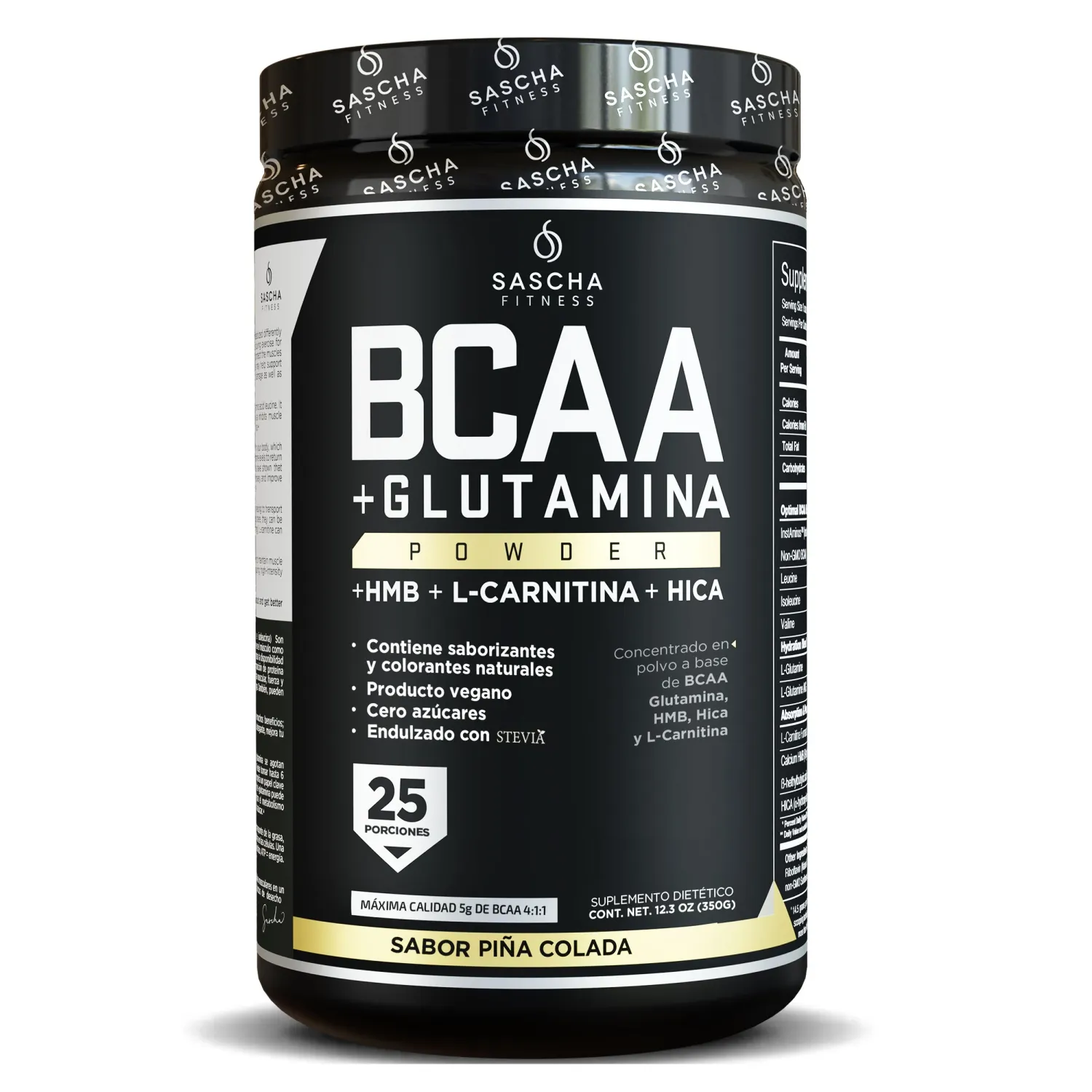 BCAA (Aminoacidos), Sabor: Piña Colada