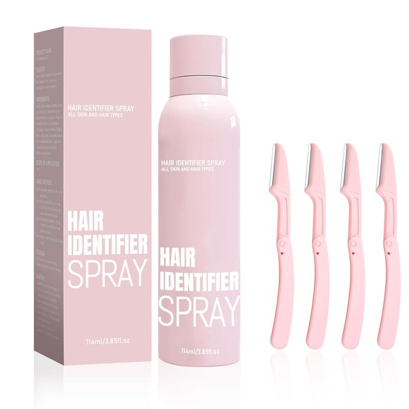 Hair Identification Spray For Face Shaving