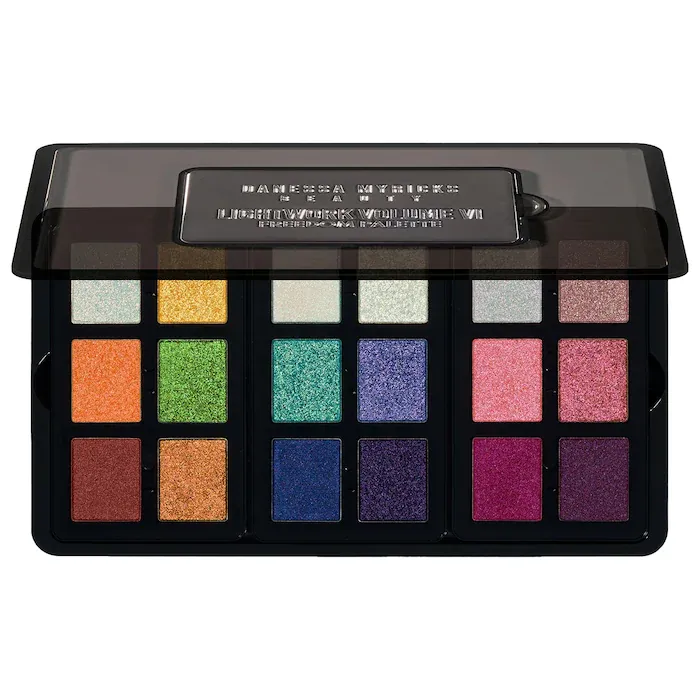 LIGHTWORK VI The Freedom Palette: Magnetic, Customizable, Stackable Palette with Illuminating Pigments for Eyes, Face &amp; Lips