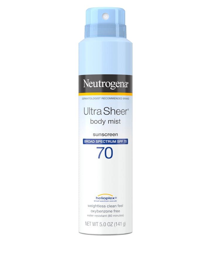 Ultra Sheer®  Lightweight Sunscreen Spray, SPF 70, Size: 5 Oz/ 141 g