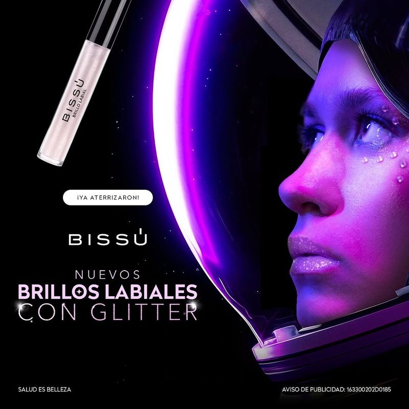 Brillo Labial con Glitter