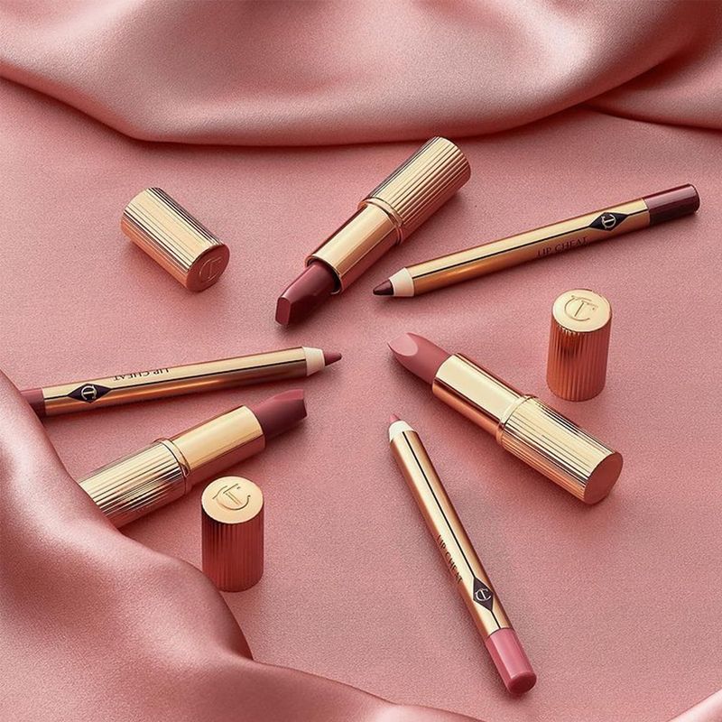 Mini Pillow Talk Lipstick &amp; Liner Set - Pillow Talk Intense