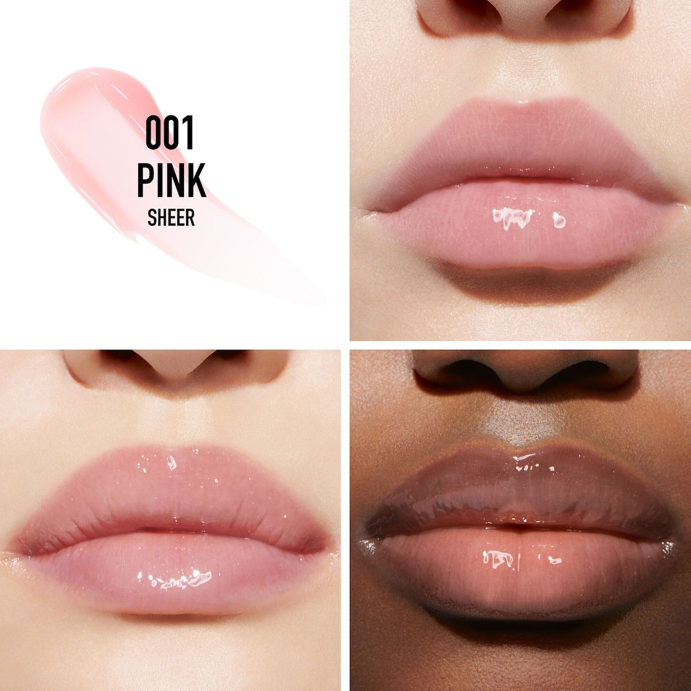 Dior Addict Lip Maximizer Plumping Gloss, Color: 001 Pink