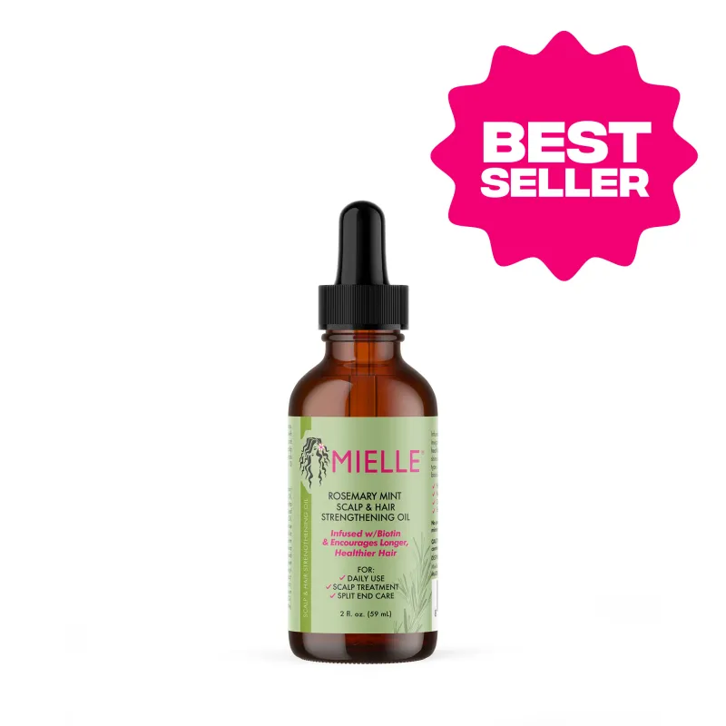 Rosemary Mint Scalp &amp; Hair Strengthening Oil, Size: 2 fl oz.