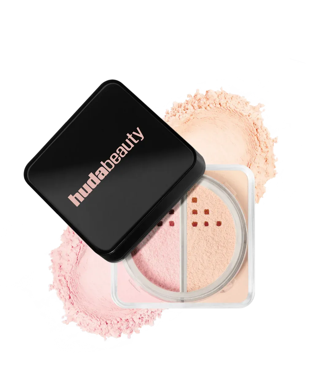 Easy Bake Loose Powder Brightening + Correcting Duo - Cherry Peach