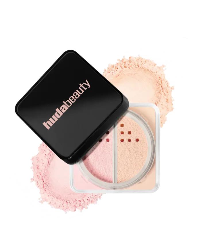 Easy Bake Loose Powder Brightening + Correcting Duo - Cherry Peach