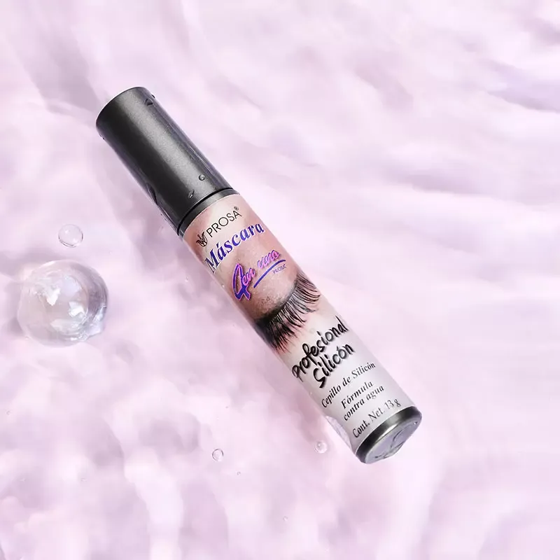 Máscara de Pestañas Professional Silicón Tapa Gris 4 en 1