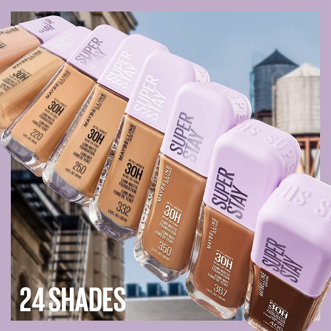 Super Stay Up to 30HR Wear Lumi-Matte Longwear Foundation