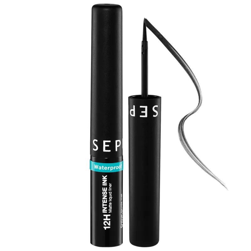 Intense Felt-Tip 12HR Liquid Waterproof Eyeliner - 01 Deep Black