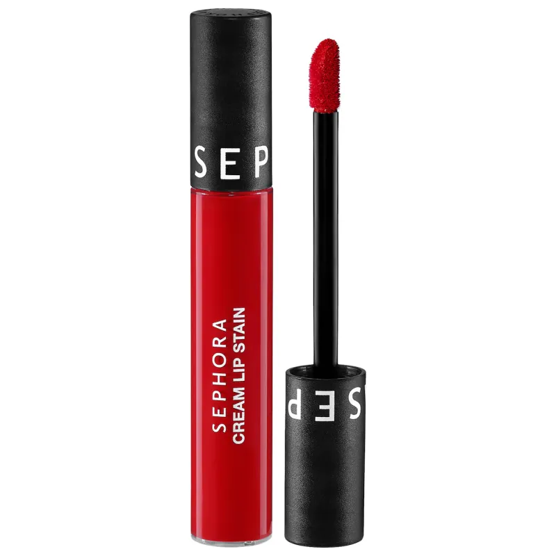 Cream Lip Stain 10HR Liquid Lipstick - 01 Always Red
