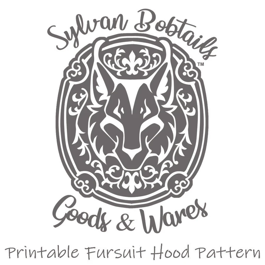 Printable Fursuit Hood Pattern