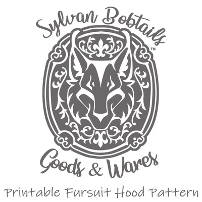 Printable Fursuit Hood Pattern