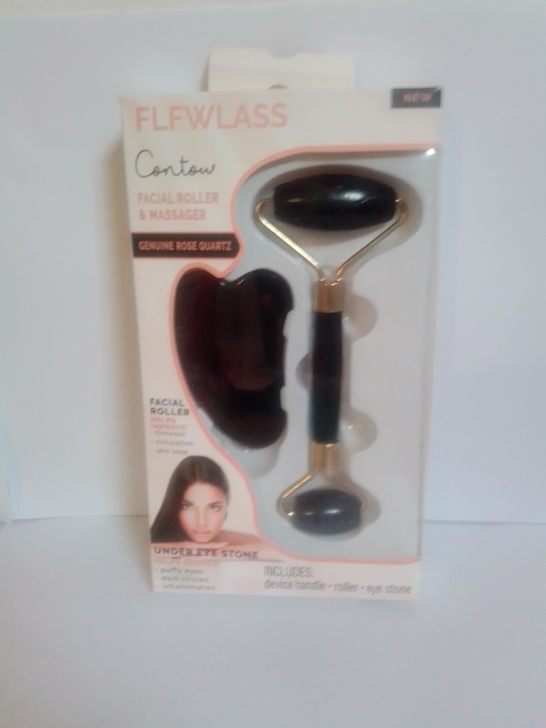 Rodillo con guasha para masajes faciales