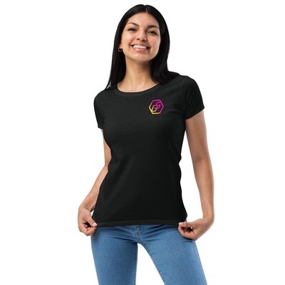 DS Full Color Left Chest Women’s fitted t-shirt