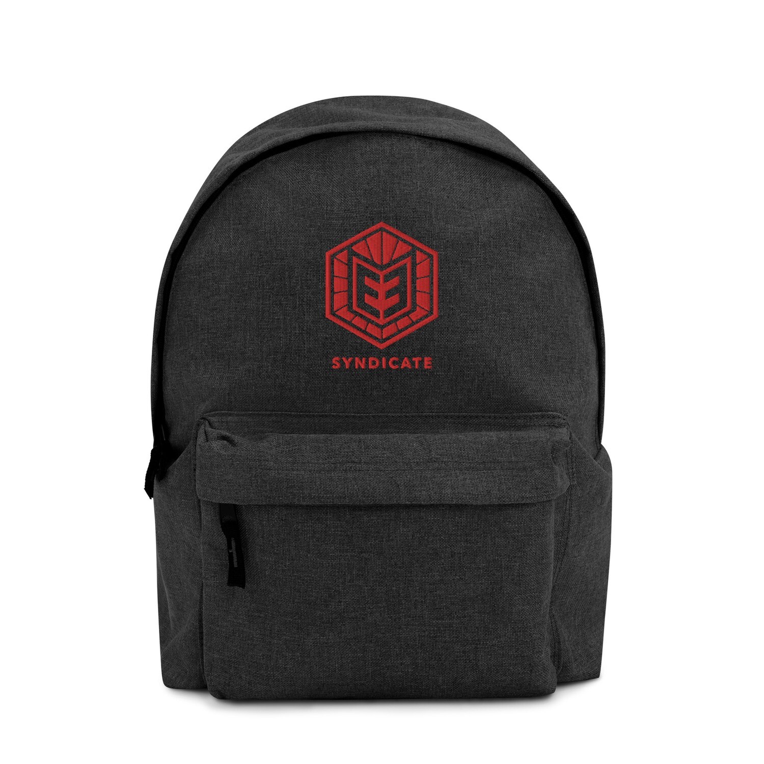 E3 Red Embroidered Backpack