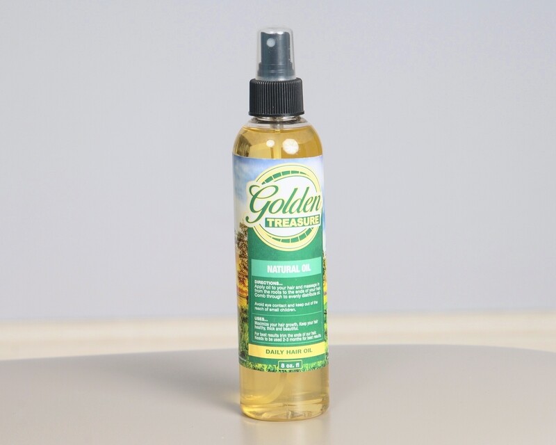 Natural Hair Oil 8oz