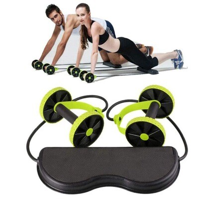 Fitness Abdominal Wheel Pull Rope Muscle Exerciser Fitness Equipment