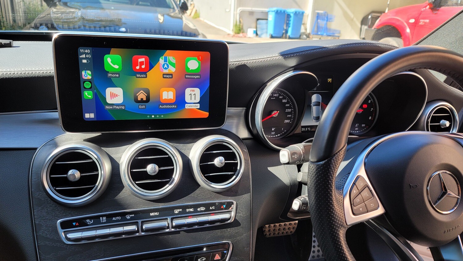 Mercedes Benz NTG 5 wireless Apple Carplay &amp; Android auto MMI