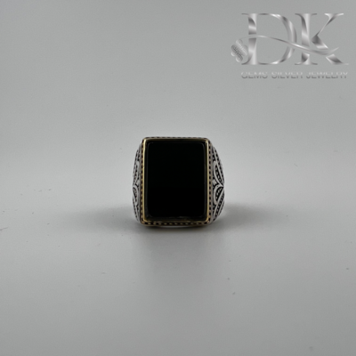 Onyx Silver Ring