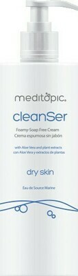 CLEANSER DRY SKIN Crema espumosa sin jabón para piel seca. Limpieza facial para pieles secas y sensibles 200ml