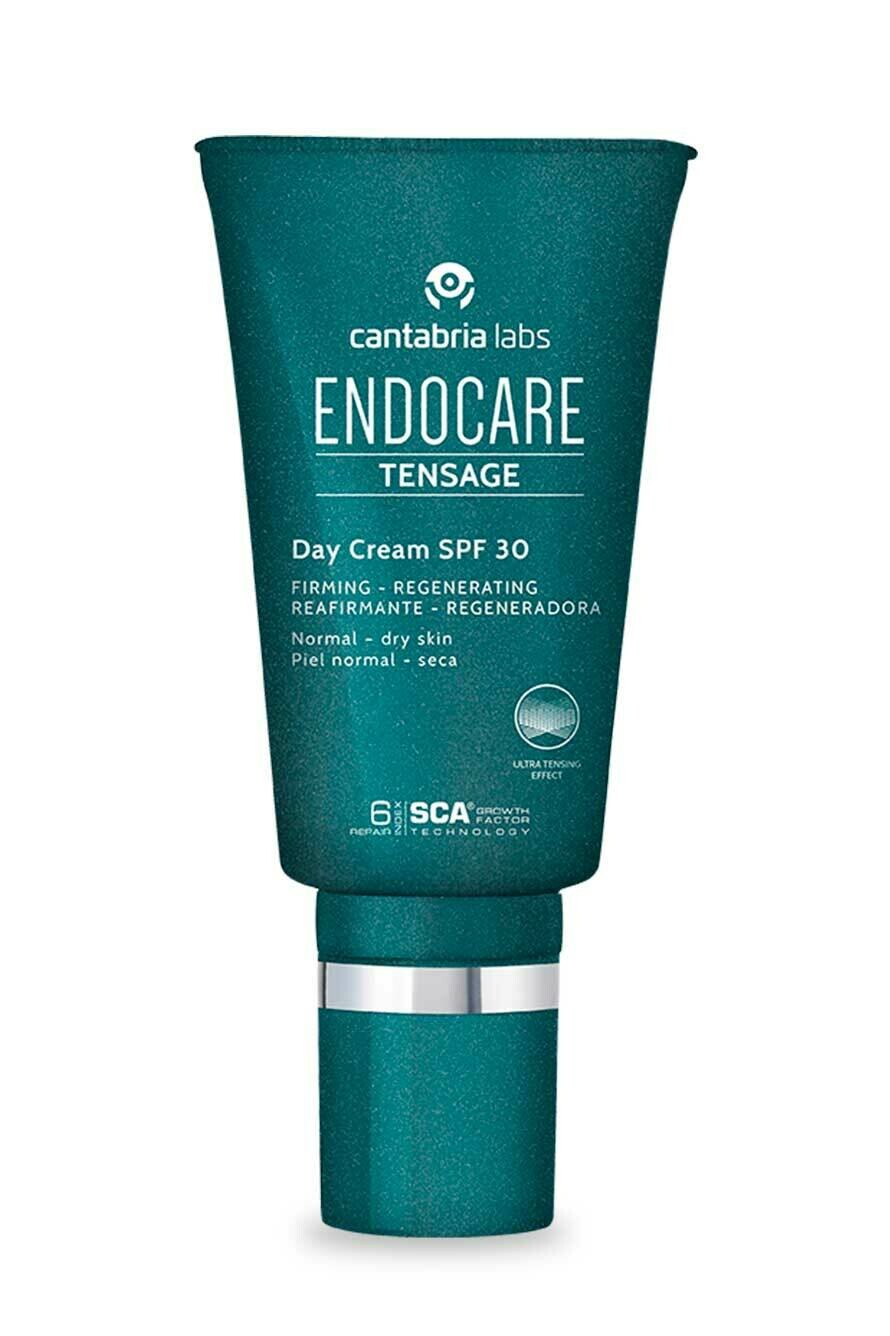 ENDOCARE TENSAGE
Day Cream SPF30.
Redensificante, antiarrugas con triple acción reafirmante que protege la piel frente a la radiación solar