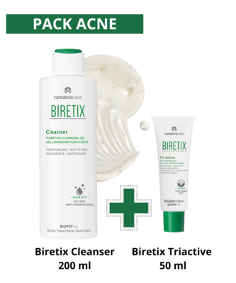 PACK ACNE (TRIACTIVE GEL + CLEANSER )