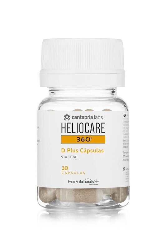 HELIOCARE ORAL 360° D PLUS, 30 CÁPSULAS.