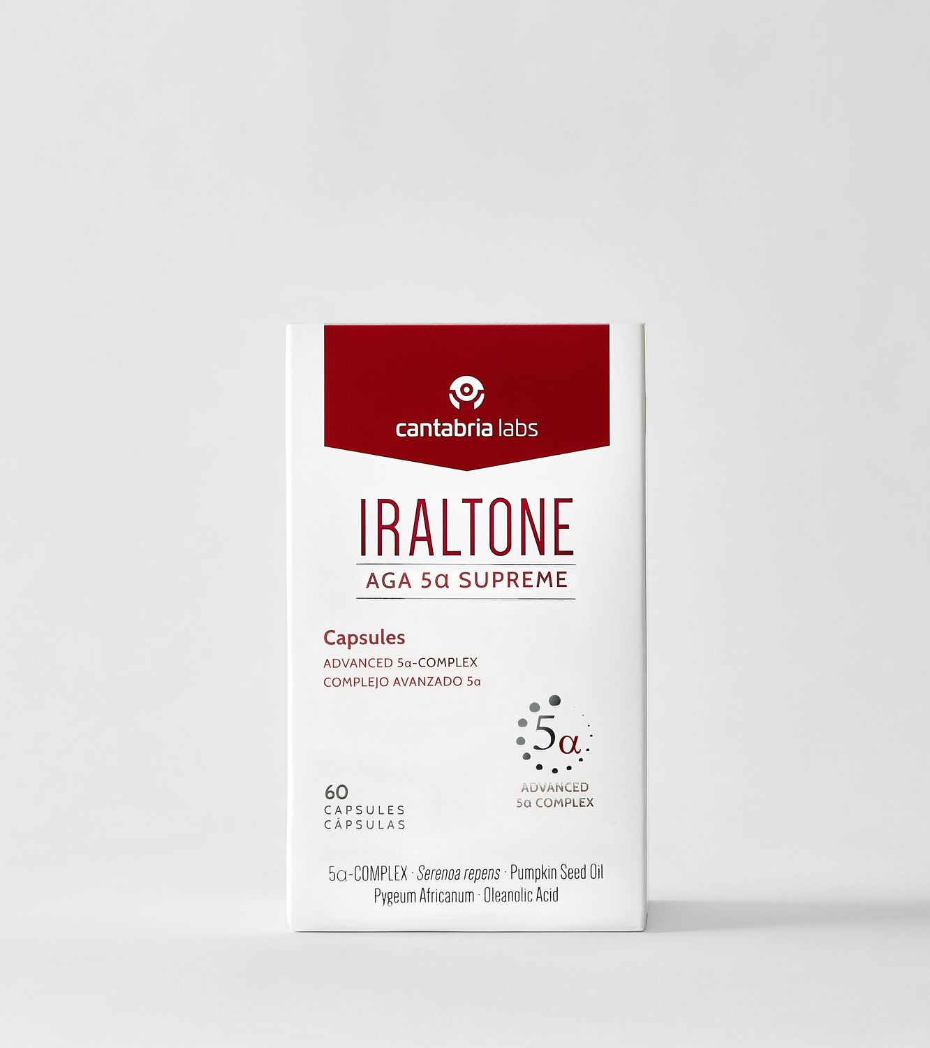 IRALTONE AGA  5-ALFA SUPREME 60 CÁPSULAS.