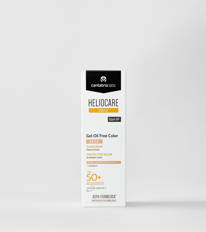 HELIOCARE 360° COLOR GEL OIL FREE 50 ML, SPF 50+ (2 TONOS).