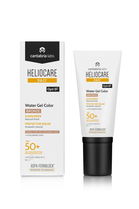 HELIOCARE 360° WATER GEL COLOR 50 ML, SPF 50.